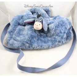 DISNEY blue donkey plush purse