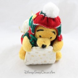 Vibrant Winnie the Pooh plush toy DISNEYLAND PARIS Christmas