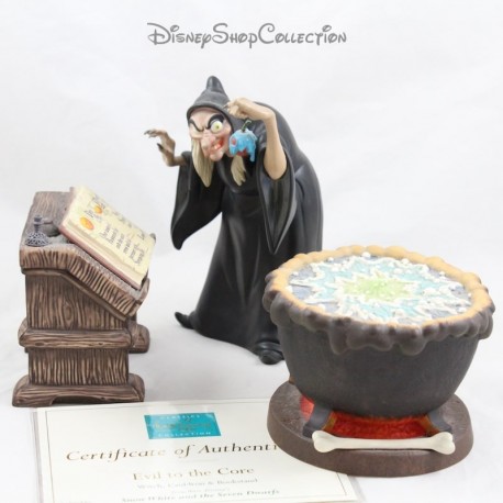 Figura de bruja WDCC, Blancanieves y los 7 enanitos DISNEY Malvado hasta la médula