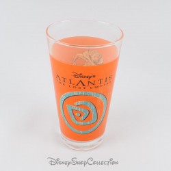 Atlantis Bicchiere L'Impero Perduto DISNEY Helga Sinclair arancione 15 cm RARO