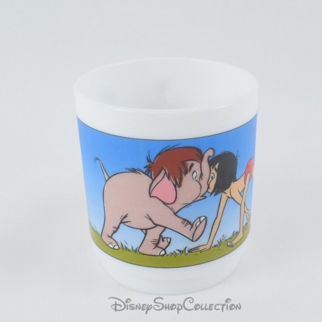 Mug Le livre de la jungle DISNEY ARCOPAL Mowgli et éléphant Junior Smarties blanc