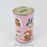 Hucha metálica Scrooge DISNEY Riri Fifi y Loulou publicidad Mont Blanc rosa 12 cm