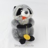 Peluche Meeko DISNEY MATTEL Pocahontas gris vintage cookie biscuit 23 cm