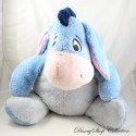 Burro de peluche grande Eeyore DISNEY Nicotoy Sentado Azul Winnie the Pooh 40 cm