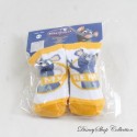 Paar Remy DISNEY PIXAR Ratatouille Weiß Gelb Baby Socken 0-6 Monate