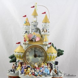 43 DISNEY Bradford Exchange Musikalische und leichte Peekaboo-Wanduhr aus geschnitztem Harz