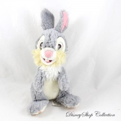 Plüsch Kaninchen Pfanne DISNEYLAND PARIS Bambi Sitzend Grau Panpan 26 cm