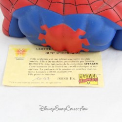 Busto de superhéroe Spiderman ATTAKUS BOMBYX Marvel Vengadores