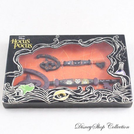 Set de 2 Llaves Coleccionables Hocus Pocus DISNEY STORE Brujas Llave Mágica de Halloween