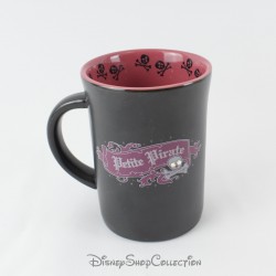 Taza Campanilla en relieve DISNEYLAND RESORT PARIS Campanilla y el Hada Pirata Pequeño Pirata Negro Rosa 11 cm