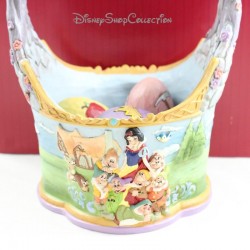 DISNEY TRADITIONS Easter Basket Figurine Snow White and the 7 Dwarfs