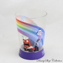 Figurita de cristal Tristeza DISNEY Pixar Vice Versa vaso de plástico 12 cm