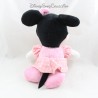 Peluche Minnie NICOTOY Disney robe rose