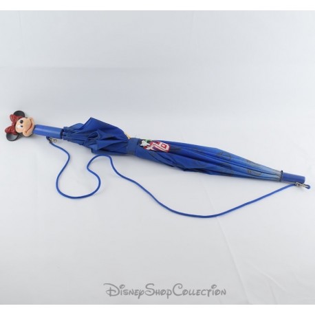 Vintage Minnie DISNEY Basketball Team Mickey Perletti 1999 Blue Umbrella