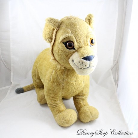 Groß Simba DISNEY Der König der Löwen Beige Live Action Der König der Löwen 45 cm Großer Löwenplüsch