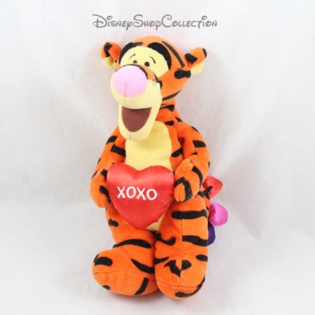 DISNEY Tigger corazones cola Tigger peluche