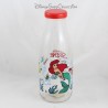 DISNEY The Little Mermaid Glass Milk Bottle