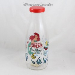 Bouteille de lait en verre DISNEY La Petite Sirène