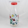 DISNEY The Little Mermaid Glass Milk Bottle