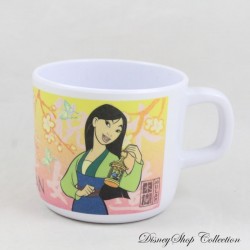 Mug plastique Mulan DISNEY Trudeau Mulan et Cricket tasse en mélaminé 7 cm