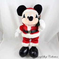 Micky Plüsch DISNEYLAND RESORT PARIS Micky als Weihnachtsmann mit seiner 40 cm langen Kapuze