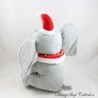 Dumbo Elefante Suono Peluche DISNEY Sambro Dumbo Cappello Natale Rosso 32 cm