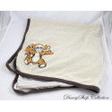 Coperta per neonato DISNEY Winnie the Pooh Tigro in jersey beige marrone 74 cm