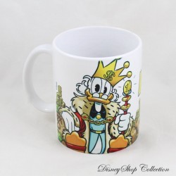 Scrooge DISNEY King Tasse auf seinem Stapel Gold Scrooge Keramik Magazin 10 cm