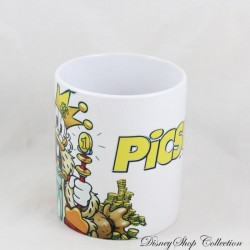 Scrooge DISNEY King mug on his pile of gold Scrooge ceramic magazine 10 cm