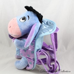 DISNEYLAND RESORT PARIS Eeyorey donkey plush in its baby carrier and Disney magnetic pacifier 29 cm