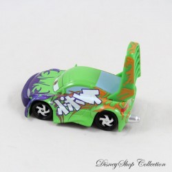 Wingo Coche Metálico DISNEY Pixar Coches Gashi Wingo Verde Morado 8 cm