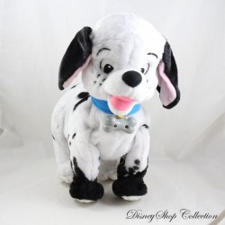 Peluche interactive dalmatien chien DISNEY Lansay Les 102 Dalmatiens Little Dipper collier bleu 34 cm HS