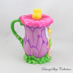 Mug with lid Tinkerbell DISNEY ON ICE Disney plastic mug on ice purple pink flower 18 cm