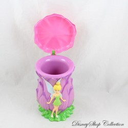 Becher mit Deckel Tinkerbell DISNEY ON ICE Disney Plastikbecher auf Eis lila rosa Blume 18 cm