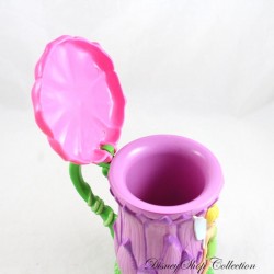 Mug with lid Tinkerbell DISNEY ON ICE Disney plastic mug on ice purple pink flower 18 cm