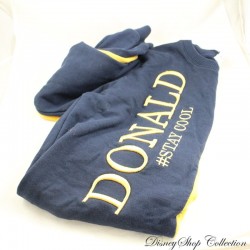 Sudadera hombre Donald DISNEY Stay cool relief azul amarillo talla S