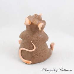 Statuetta ratto Emile DISNEY Pixar Ratatouille formaggio topo marrone pvc 8 cm