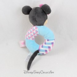 Minnie NICOTOY Disney Azul Rosa Ratón Sonajero