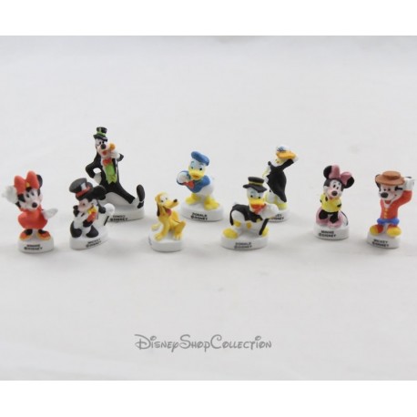 Set de 9 fèves Mickey et ses amis DISNEY tenue de soirée