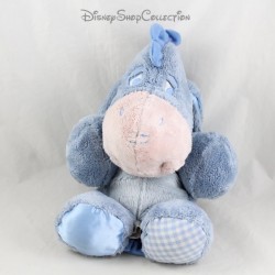 Peluche âne Bourriquet DISNEY Nicotoy vichy satin