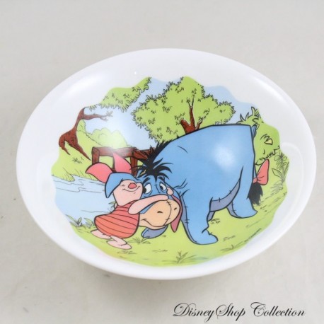 Piatto Fondo Piccolo Ih-Oh e Maialino DISNEY ARCOPAL Winnie the Pooh Ciotola in Ceramica 17 cm