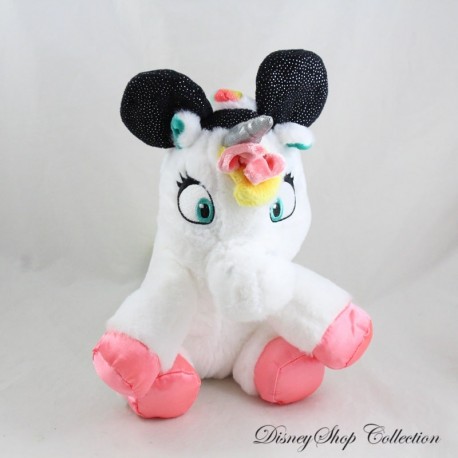 Peluche unicornio Minnie DISNEY Diadema Nicotoy orejas multicolor 25 cm