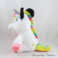 Peluche licorne Minnie DISNEY Nicotoy serre tête oreilles multicolore 25 cm