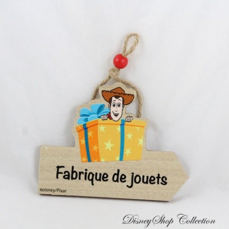 Décoration de Noël Woody DISNEY Pixar Toy Story fabrique de jouets flèche bois 17 cm