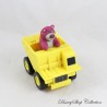 Lotso Orso DISNEY Pixar Toy Story Figurina Lotso Autocarro con cassone ribaltabile giallo PVC 10 cm