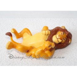 Figurine Mufasa et Simba DISNEY Le roi lion pvc 10 cm