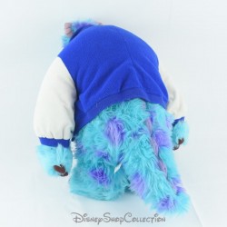 Peluche Sulli DISNEYLAND PARIS Monstres Academy veste Sully bleu violet 49 cm