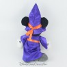 Peluche Minnie DISNEY PARKS Disfraz de bruja de Halloween naranja morado 35 cm