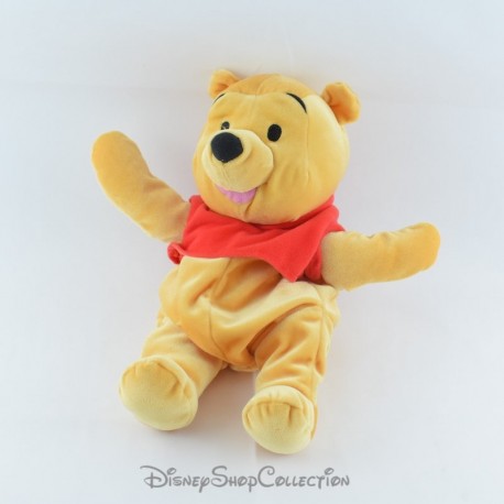 Winnie the Pooh Plush DISNEY Fisher Price Soft'N Silly 2001 Mattel 34 cm