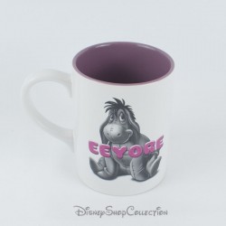 Mug Bourriquet DISNEY STORE Eeyore gris violet céramique âne Winnie l'ourson